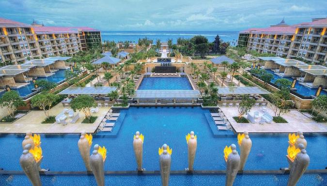 Mulia Resorts nơi sở hữu bể bơi đẹp nhất Bali