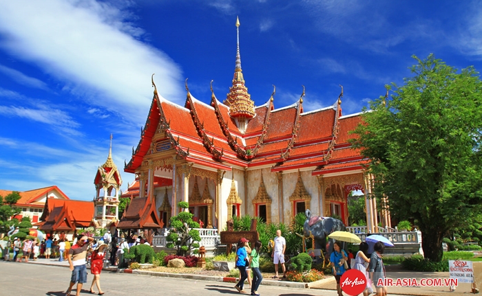 Chùa Wat Chalong ở Phuket