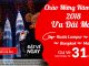 Đón năm mới 2018 - Air Asia KM vé 1 chiều chỉ từ 31 USD