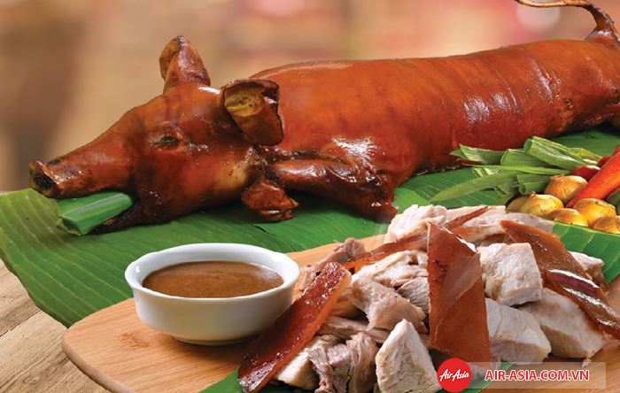 Thịt lợn nướng Lechon Philippines