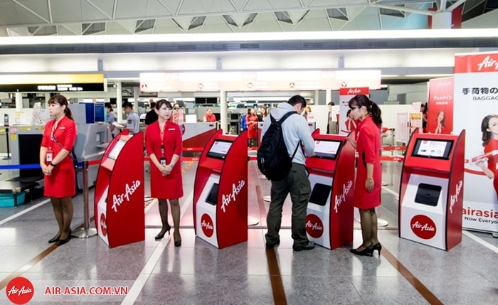 Quy định làm thủ tục check - in Air Asia
