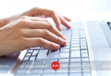 Thông tin về dịch vụ check in online của Air Asia