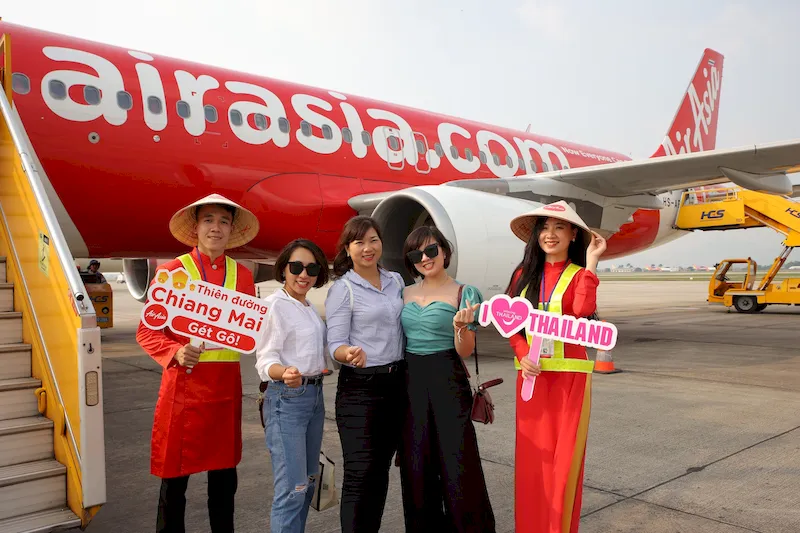 Hành khách phòng vé AirAsia hãy nhanh tay săn vé bay đi Chiang Mai từ hôm nay